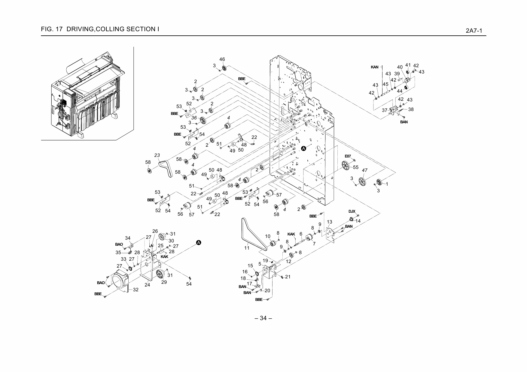 KYOCERA WideFormat KM-4850w Parts Manual-6